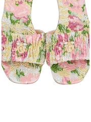 Dune London Pink Nautical Bug Flat Sandals - Image 6 of 6