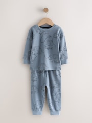 Multi Relaxed fit Pyjamas 3 Pack (9mths-10yrs) - Image 4 of 7