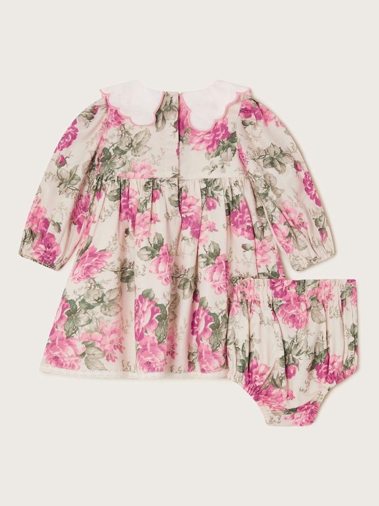 Newborn Betsy Floral Dress and Briefs Set - Image 2 of 3