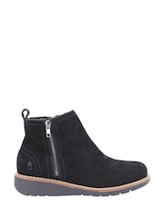 Hush Puppies Libby Ankle Black Boots - Image 1 of 4