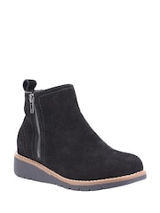 Hush Puppies Libby Ankle Black Boots - Image 3 of 4