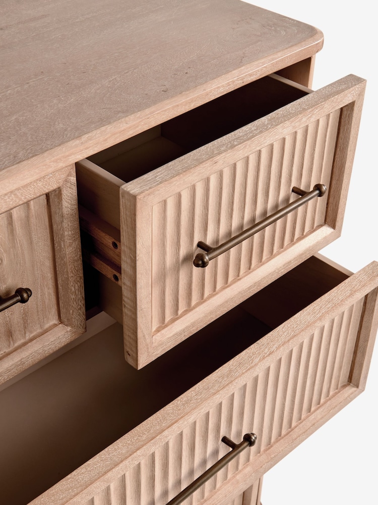 Light Natural Bourton Solid Mango 5 Drawer Chest of Drawers - Image 7 of 7 Light Natural Bourton Solid Mango 5 Drawer Chest of Drawers - Image 7 of 7