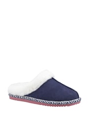 Hush Puppies Blue Amara Slippers - Image 2 of 4