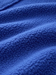 Cobalt Blue Quarter Zip Full Zip Fleece - Image 3 of 3