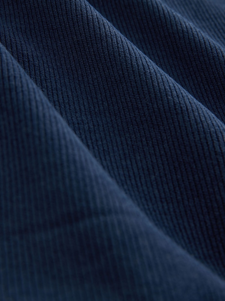 Fleece Rib Buy Navy Blue - Soft Rib Texture Quarter Zip Neck Fleece from Next Romania