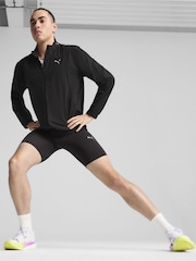 Negro - Puma Mens Velocity Woven Running Jacket - Imagen 1 de 6