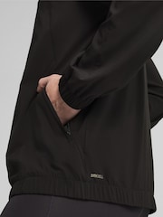Negro - Puma Mens Velocity Woven Running Jacket - Imagen 4 de 6