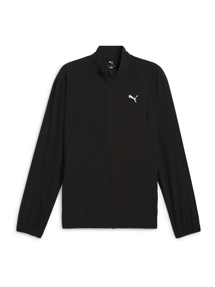 Puma Black Mens Velocity Woven Running Jacket - Image 5 of 5 Puma Black Mens Velocity Woven Running Jacket - Image 5 of 5
