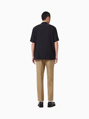 AllSaints Tan Brown Tallis Trousers - Image 5 of 6