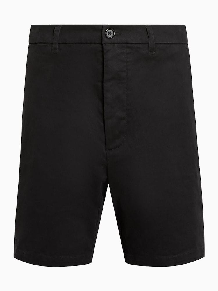 AllSaints Black Neiva Shorts - Image 7 of 7