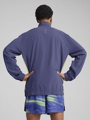 Blau - Puma Mens Velocity Woven Running Jacket - Bild 2 von 6