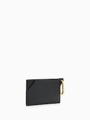 AllSaints Black Hex Cardholder - Image 3 of 5