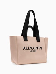 Розовый - Средняя сумка-тоут Allsaints Izzy - Изображение 3 из 5