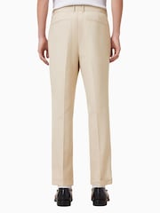 AllSaints Brown Tallis Trousers - Image 6 of 8