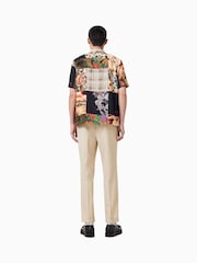 AllSaints Brown Tallis Trousers - Image 7 of 8