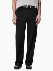 AllSaints Black Dawson Trousers - Image 1 of 11
