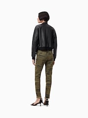 AllSaints Green Duran Skinny Cargo Jeans - Image 7 of 8