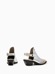 AllSaints Metallic Desola Stud Mules - Image 5 of 6
