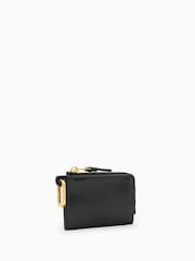 AllSaints Black Remy Wallet - Image 3 of 6