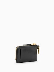 AllSaints Black Remy Wallet - Image 6 of 6
