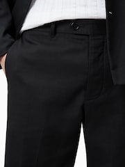 AllSaints Black Newton Trousers - Image 3 of 7
