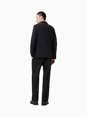 AllSaints Black Newton Trousers - Image 6 of 7