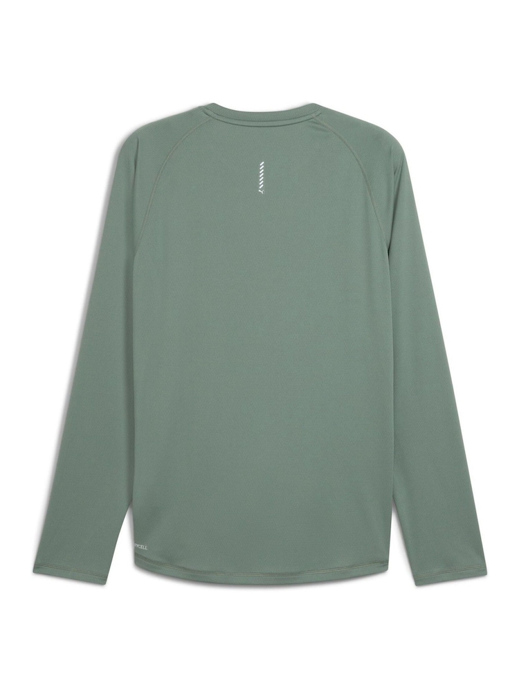 ירוק - Puma חולצת ריצה עם שרוולים ארוכים, דגם Velocity, לגברים - תמונה 6 מתוך 6 ירוק - Puma חולצת ריצה עם שרוולים ארוכים, דגם Velocity, לגברים - תמונה 6 מתוך 6