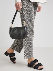 Simply Be Double Bow Low Heel Mules In Extra Wide Fit - Bild 3 von 4