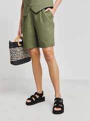 Simply Be Black Wide Fit Wide Fit Fisherman's Suede Flatform Sandals - Image 4 of 4