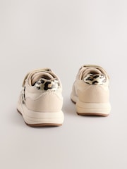 Neutral Animal Elastic Lace Touch Fastening Trainers - Image 3 of 5