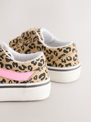 Marrón - Touch Fasten Strap Printed Trainers - Imagen 4 de 5