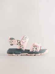 Neutral Colourblock Trekker Sandals - Image 2 of 5