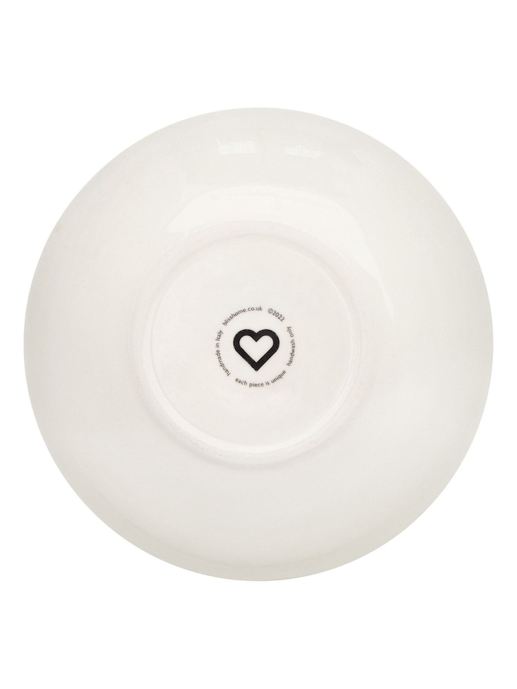 BlissHome Red Insalata Supper Radicchio Dinner Plate - Image 3 of 3