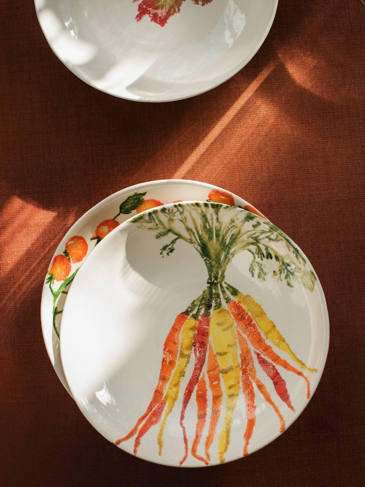 BlissHome Orange Insalata Heritage Carrots Supper Bowl - Image 1 of 4