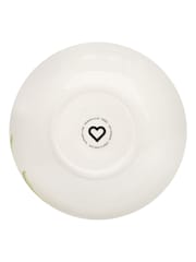 BlissHome Green Insalata Supper Bowl Nasturtium Flower - Image 3 of 3