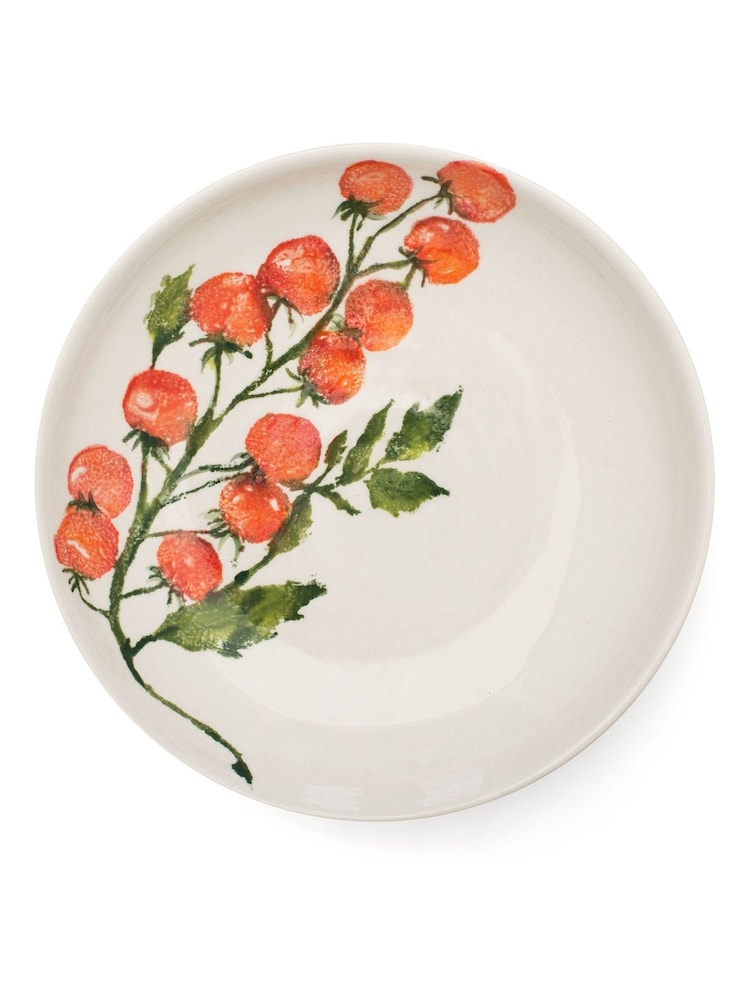 BlissHome Red Insalata Supper Vine Tomatoes Dinner Plate - Image 1 of 3