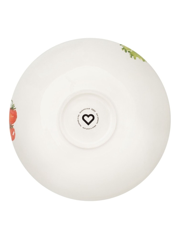 BlissHome Red Serving Dish Vine Tomatoes Lettuce - Image 4 of 4