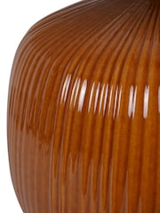 Libra Interiors Brown Bruno Ceramic Table Lamp - Image 5 of 5