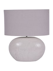 Libra Interiors White Oviedo Terracotta Table Lamp - Image 2 of 3
