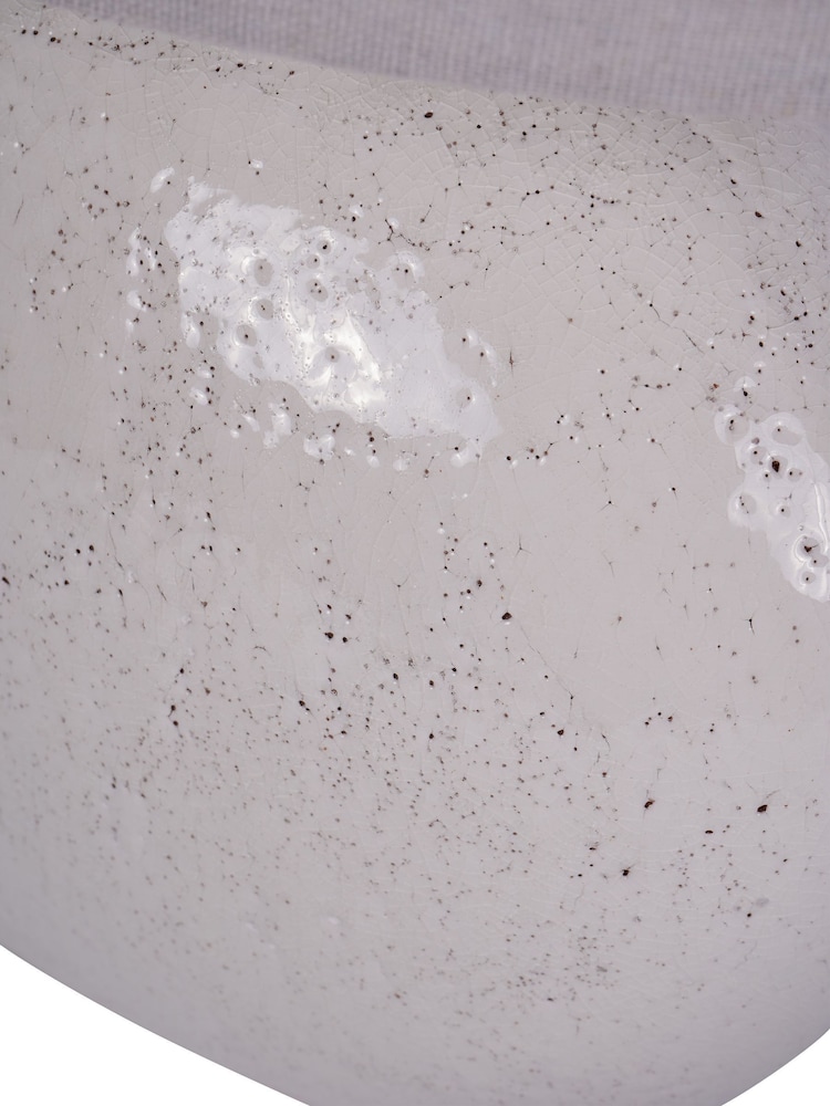 Libra Interiors White Oviedo Terracotta Table Lamp - Image 3 of 3