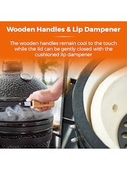 Tower Black T978531 Kamado Maxi Ceramic BBQ - Image 6 of 6