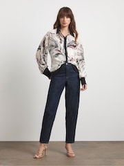 Joanna Hope Printed White Shirt - Imagen 4 de 4