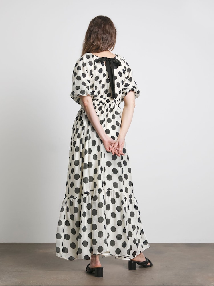 Joanna Hope Bow Detail Maxi Dress - Image 2 of 4