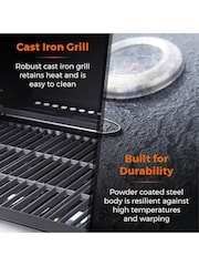 Tower Black Goucho Six Burner Gas BBQ - Image 4 of 6