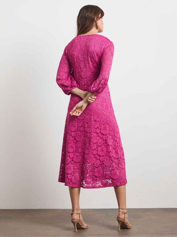 Joanna Hope Value Lace Dress - Image 2 of 4 Joanna Hope Value Lace Dress - Image 2 of 4