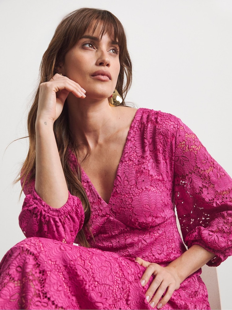 Joanna Hope Value Lace Dress - Image 4 of 4 Joanna Hope Value Lace Dress - Image 4 of 4