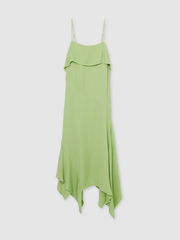 Reiss Alba Ruffle-Detail Midi Dress - Bild 2 von 5 Reiss Alba Ruffle-Detail Midi Dress - Bild 2 von 5