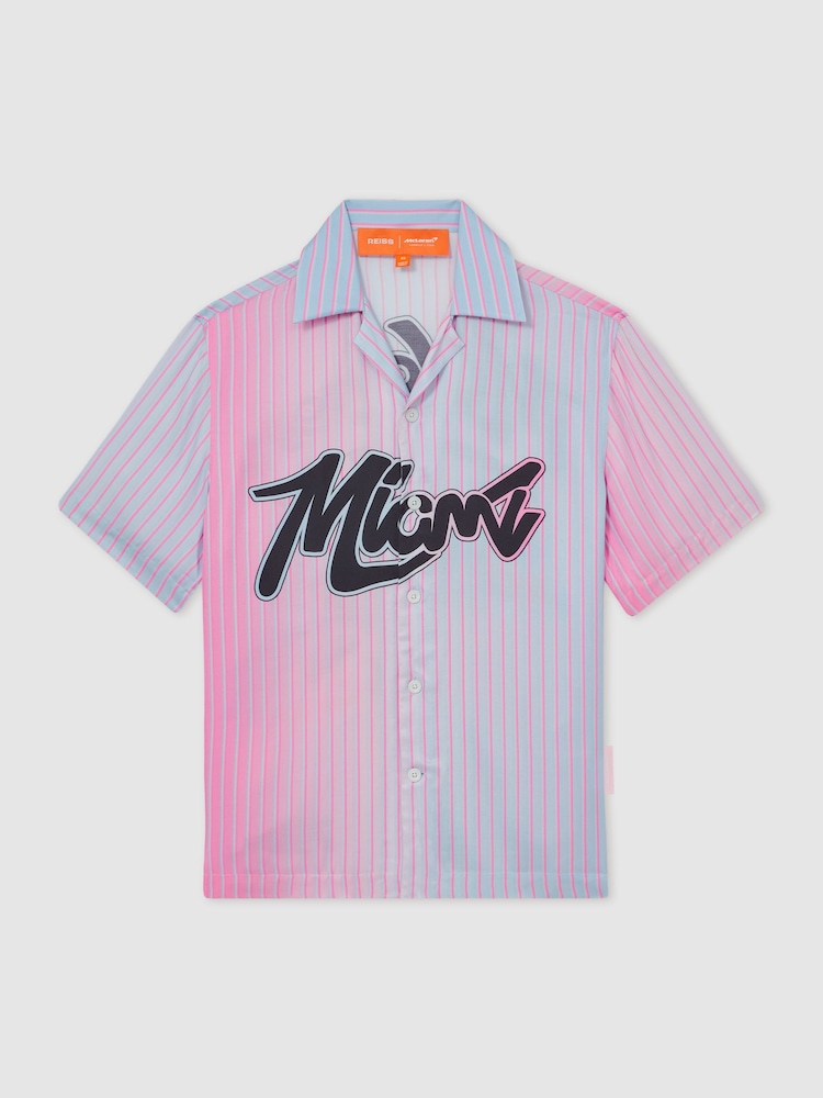 Reiss Pink Miami McLaren F1 Team Miami GP Shirt - Image 2 of 9