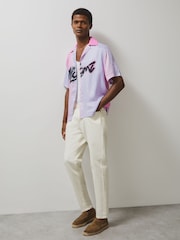 Reiss Pink Miami McLaren F1 Team Miami GP Shirt - Image 4 of 9