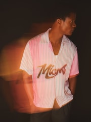 Reiss Pink Miami McLaren F1 Team Miami GP Shirt - Image 6 of 9